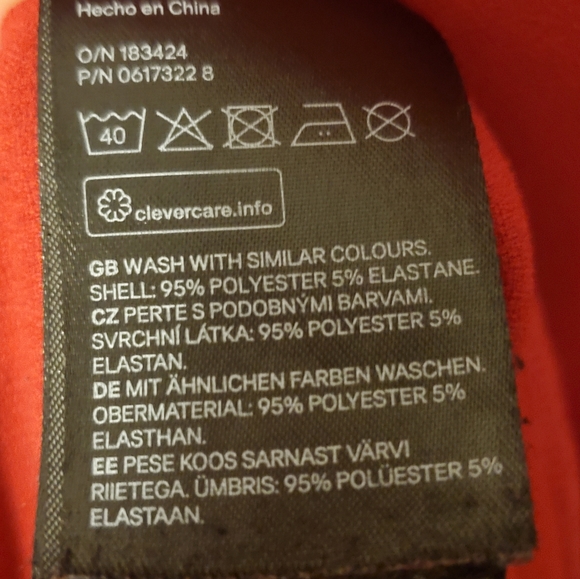 PLUS SIZE H&M red tunic shirt - Picture 4 of 5